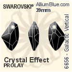 Swarovski Star Flower Flat Back No-Hotfix (2754) 4mm - Color Unfoiled