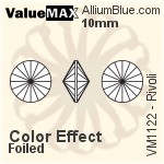 ValueMAX Rivoli (VM1122) 10mm - Color Effect With Foiling