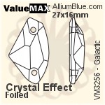 ValueMAX Galactic Sew-on Stone (VM3256) 14x9mm - Crystal Effect With Foiling