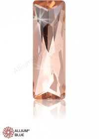 VALUEMAX CRYSTAL Princess Baguette Fancy Stone 21x7mm Light Peach F