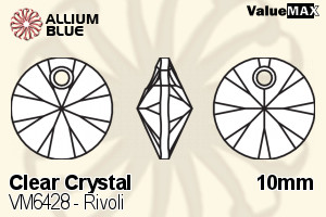 ValueMAX Rivoli (VM6428) 10mm - Clear Crystal