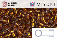 MIYUKI Delica® Seed Beads (DBM0022L) 10/0 Round Medium - Metallic Light Bronze