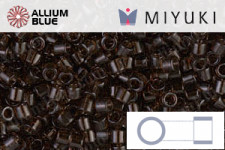 MIYUKI Delica® Seed Beads (DBM0715) 10/0 Round Medium - Transparent Root Beer