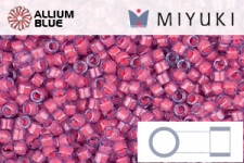 MIYUKI Delica® Seed Beads (DB2048) 11/0 Round - Luminous Pink Taffy