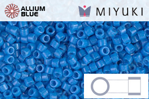 MIYUKI Delica® Seed Beads (DB2134) 11/0 Round - Duracoat Op Delphinium