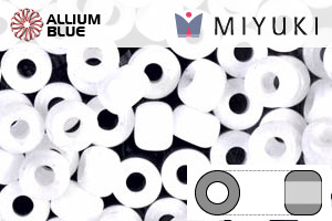 MIYUKI Round Rocailles Seed Beads (RR6-0402) 6/0 Extra Large - Opaque White