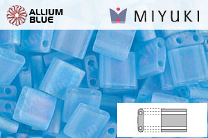 MIYUKI TILA Beads (TL-0148FR) - Matte Transparent Aqua AB