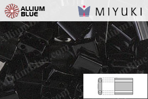 MIYUKI TILA Beads (TL-0401) - Black