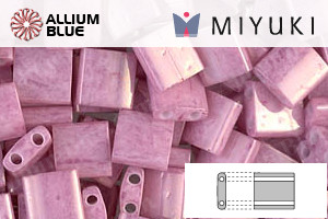 MIYUKI TILA Beads (TL-0599) - Opaque Antique Rose Luster