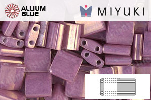 MIYUKI TILA Beads (TL-1867) - Opaque Dark Orchid Luster