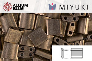 MIYUKI TILA Beads (TL-2006) - Matte Metallic Dark Bronze