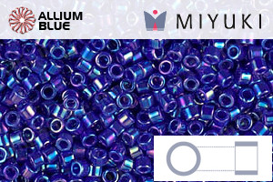 MIYUKI Delica® Seed Beads (DB0165) 11/0 Round - Opaque CobaLight AB