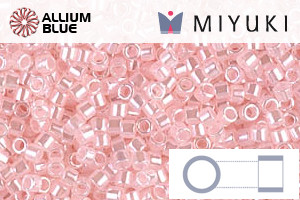 MIYUKI Delica® Seed Beads (DB0234) 11/0 Round - Baby Pink Ceylon