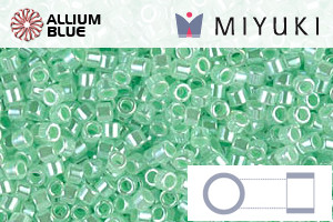 MIYUKI Delica® Seed Beads (DB0237) 11/0 Round - Mint Green Ceylon