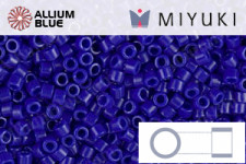 MIYUKI Delica® Seed Beads (DB0726) 11/0 Round - Opaque Cobalt