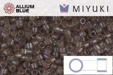 MIYUKI Delica® Seed Beads (DB1417) 11/0 Round - Transparent Taupe