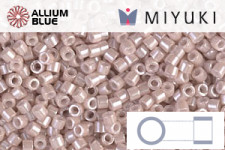 MIYUKI Delica® Seed Beads (DB1535) 11/0 Round - Opaque Pink Champagne Ceylon