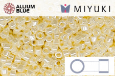 MIYUKI Delica® Seed Beads (DB1560) 11/0 Round - Opaque Cream Luster