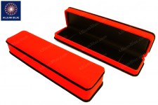 Jewelery Box, Bracelet, Velvet, Red, 22.5 x 6 x 3.5cm