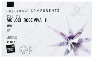 PRECIOSA Loch Rose VIVA12 1H 3 jet U factory pack