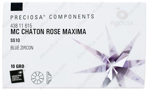 PRECIOSA Rose MAXIMA ss10 blu.zirc HF factory pack