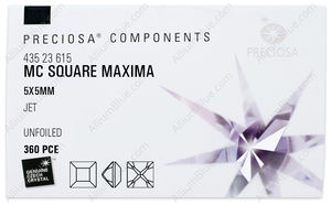 PRECIOSA Square MXM 5x5 jet U factory pack